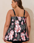 Felicity Wide Strap Floral PLUS Top