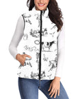 Baha Ranch Life puffy vest Women's Padded Vest
