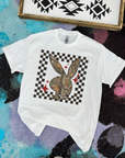 Camo Bunny Tee or Crewneck