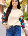 Camille Drop Shoulder Knit Top