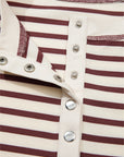 Margaret Sleeve Henley top Long Sleeve Top