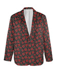 Baha Ranch Colores De Mexico Red Rose Blazer