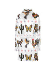 Baha Ranch Colores De Mexico Talavera Floral Animals Robe