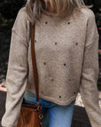Abigail Detail Drop Shoulder Sweater