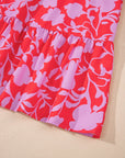Milan Ruffle Hem Mini Dress