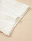 Frankie Raw Seam Henley Tee
