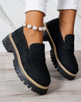 Lyra Slip On Chunky Loafers