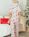 Destiny Print Short Sleeve PJ Set