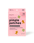 Christmas Holiday Gingerbread & Candies Pimple Patches 72 ct