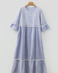 Raya Bracelet Sleeve Maxi Dress