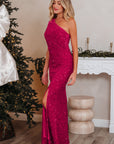 Meadow High Bodycon Sequin Gown