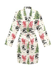 Baha Ranch Praying Cowboy Christmas Western Cowgirl Satin Robe