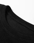 Solid Textured Knit Pullover and Shorts Set