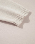 Mila Beaded High Bodycon Sweater