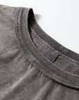 Solid Mineral Wash Boxy Tank Top