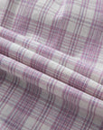 Checker Button-Up Chest Pocket Hooded Shacket