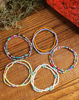 Ashlyn Layered Beaded anklet Set