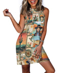 Baha Ranch Colores De Mexico Pictures of the Southwest Sleeveless Mini Dress