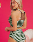 Sasha Patchwork High Waisted Bikini