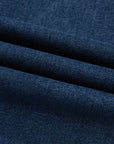 Denim High Rise Cropped Wide Leg Jeans