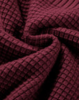 Julietta Mixed Textured Knitted Sweater