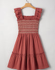 Aurelia Trim Sleeveless Mini Dress