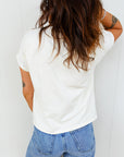Leopard Bow Embroidered Short Sleeve T-Shirt