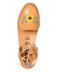 Mexican Artisanal Sandals Leather in Tan