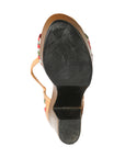 Mexican Artisanal Sandals Leather in Tricolor