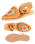 Mexican Artisanal Sandals — Leather in Honey