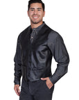 Ostrich Trim Vest - 607