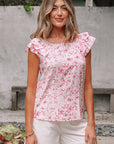 Aya Bow Back Square Blouse