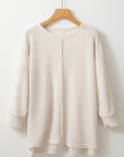 Anaiah Batwing Sleeve Oversized Top