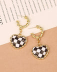 Madelynn Twisted Hoop Stud Earrings