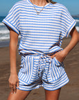 Madalyn Knitted Short Sleeve Top