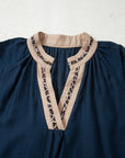 Katelyn Long Flounce Sleeve PLUS Blouse