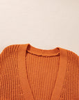 Rachel Front Chunky Cardigan Sweater