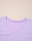 Mineral Wash Round Neck Tank & Pants Set