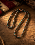 60" Patina Copper Fashion Navajo Pearl Necklace