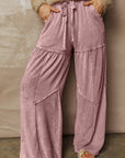 Murphy Leg Patchwork Drawstring Pants