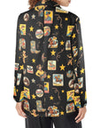 Baha Ranch Vintage Cowgirl Collage Western Blazer