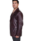 Ostrich Trimmed Blazer - 650