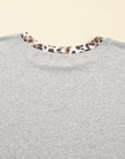 Camila Block Patchwork Dolman PLUS Sweatshirt