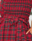 Jazmin Waist Flared Midi Dress