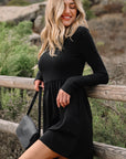 Beajena Long Sleeve Mini Dress