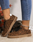 Emiliana Tab Patchwork Laceup Shoes