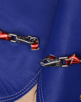 Hilason Western Pro Rodeo Bull Riding Chaps Leather Youth Kid