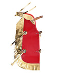 Hilason Western Leather Kids Junior Youth Pro Rodeo Bull Riding Chaps