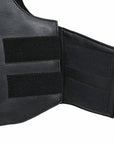 Hilason Kids Junior Youth Bull Riding Pro Rodeo Leather Protective Vest