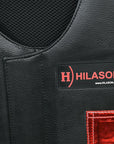 Hilason Kids Junior Youth Bull Riding Pro Rodeo Leather Protective Vest